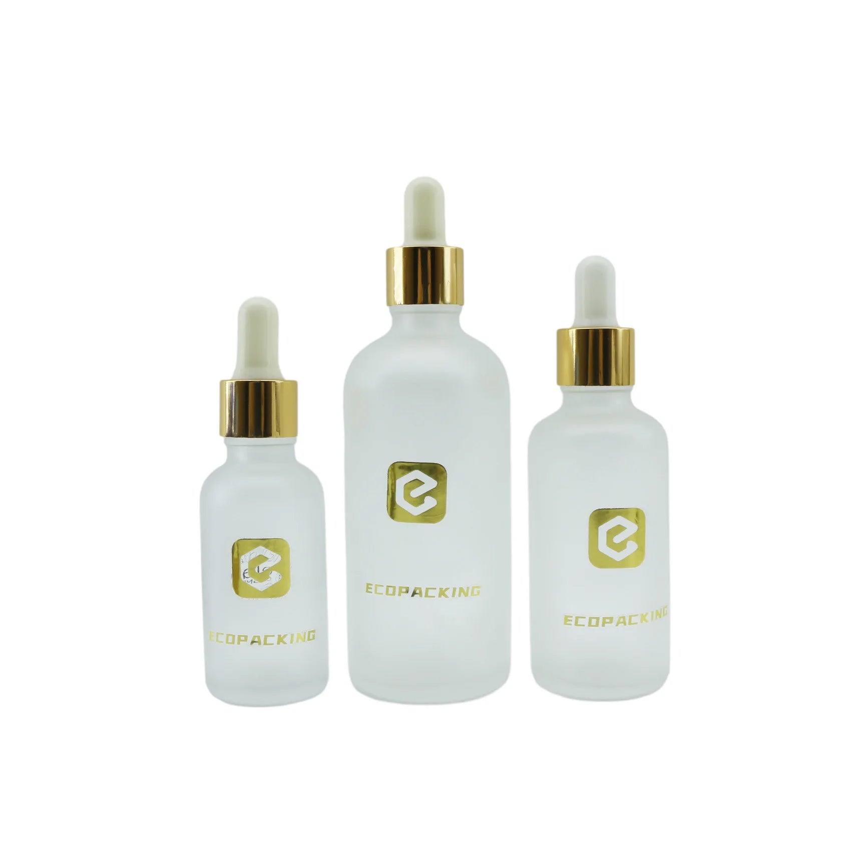 Custom logo Frosted Glass Dropper Bottle 100ml 50ml 30ml 20ml 15ml 10ml 5ml Essential Oil Bottle - 图片 4