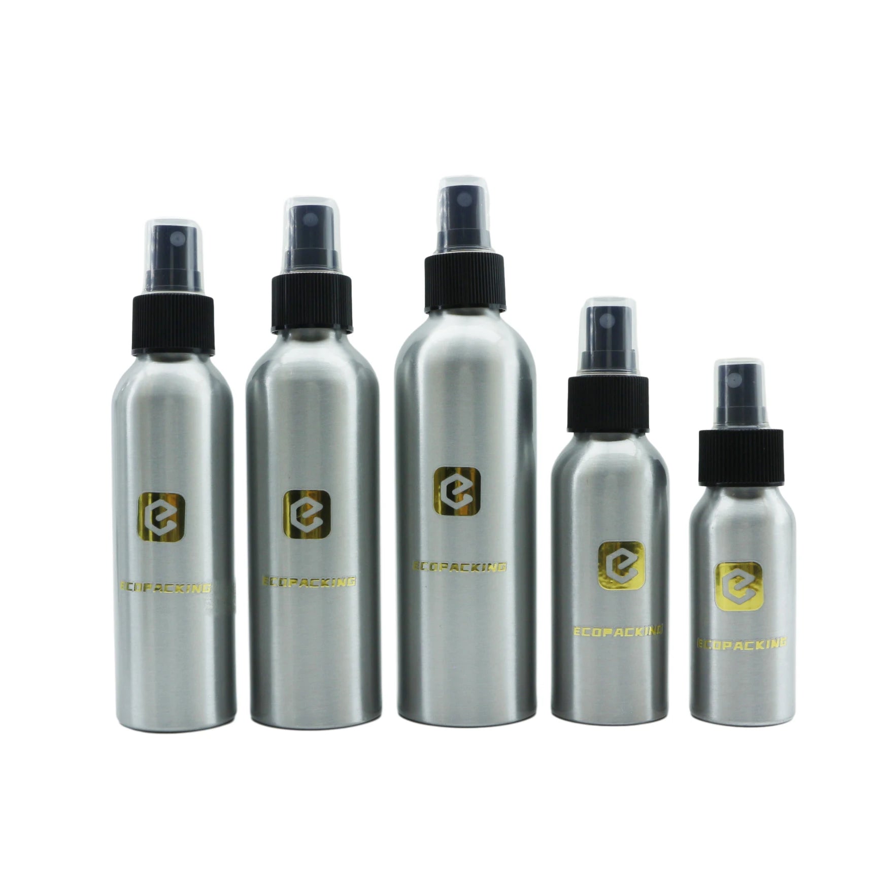 Hot Sale 50ml 100ml 150ml 250ml 300ml Aluminum Spray Bottle for Cosmetic - 图片 3