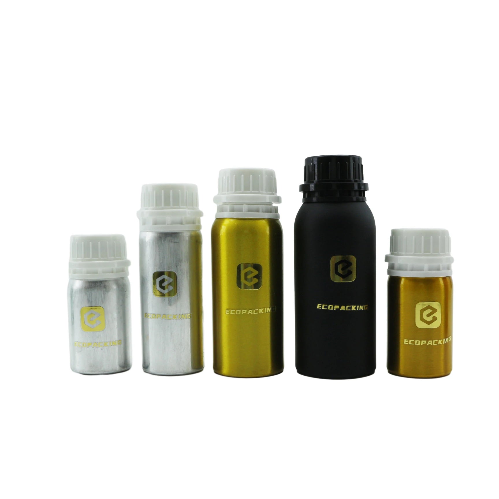 Cosmetic Perfume Fragrance Essential Oil Bottle Aluminum Bottle with Anti-theft Screw Lid - 图片 2