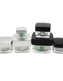 Acrylic Cream Jar 5g 15g 30g 50g 100g Plastic Cosmetics Container Body Butter Jar with Lid