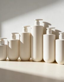Environmentally Friendly HDPE Cylinder Pump Bottle for Face Cream and Shampoo/Conditioner 500ml