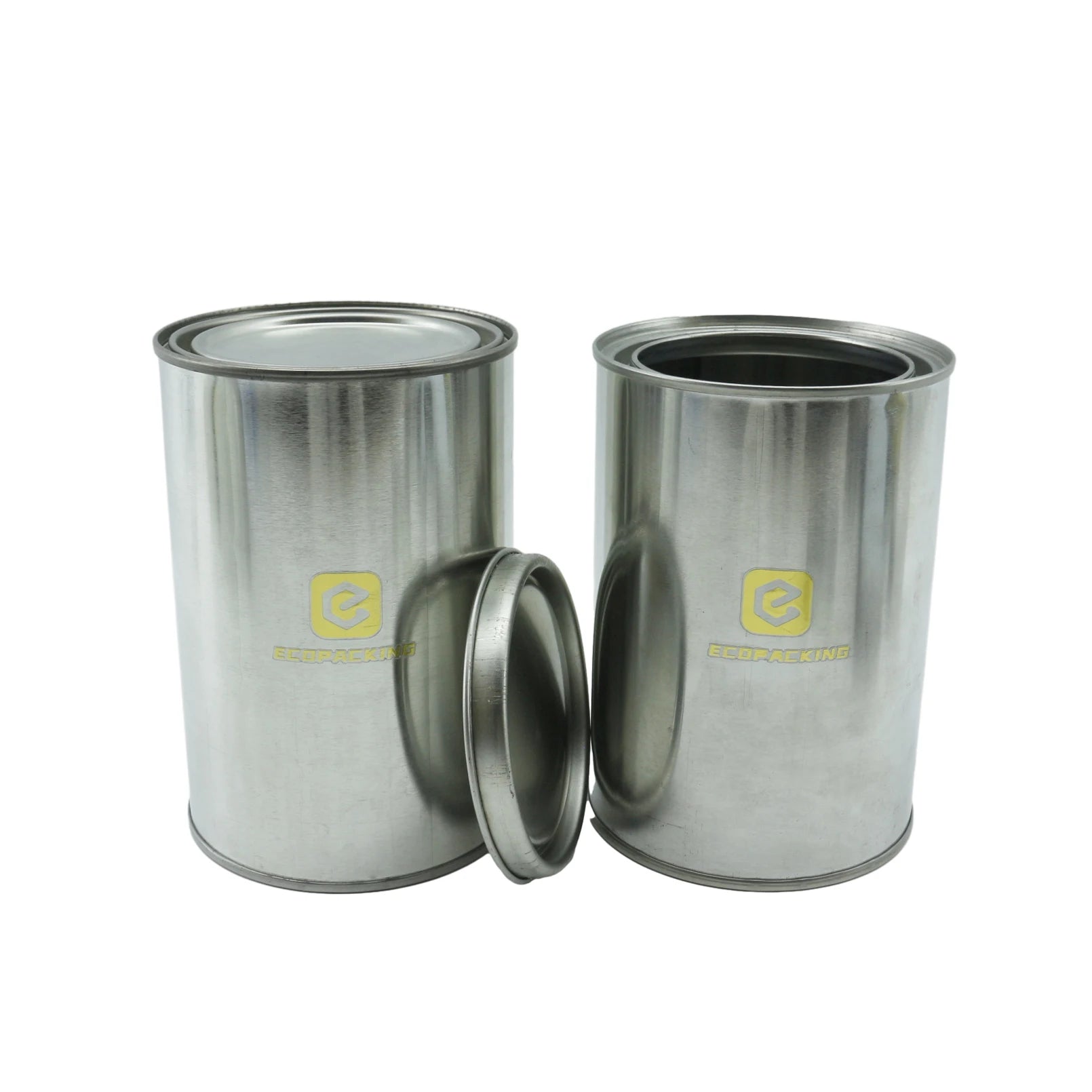 Round Empty Sardine Canned Fish Tin 3-pieces Sardine Canned Fish Container - 图片 5