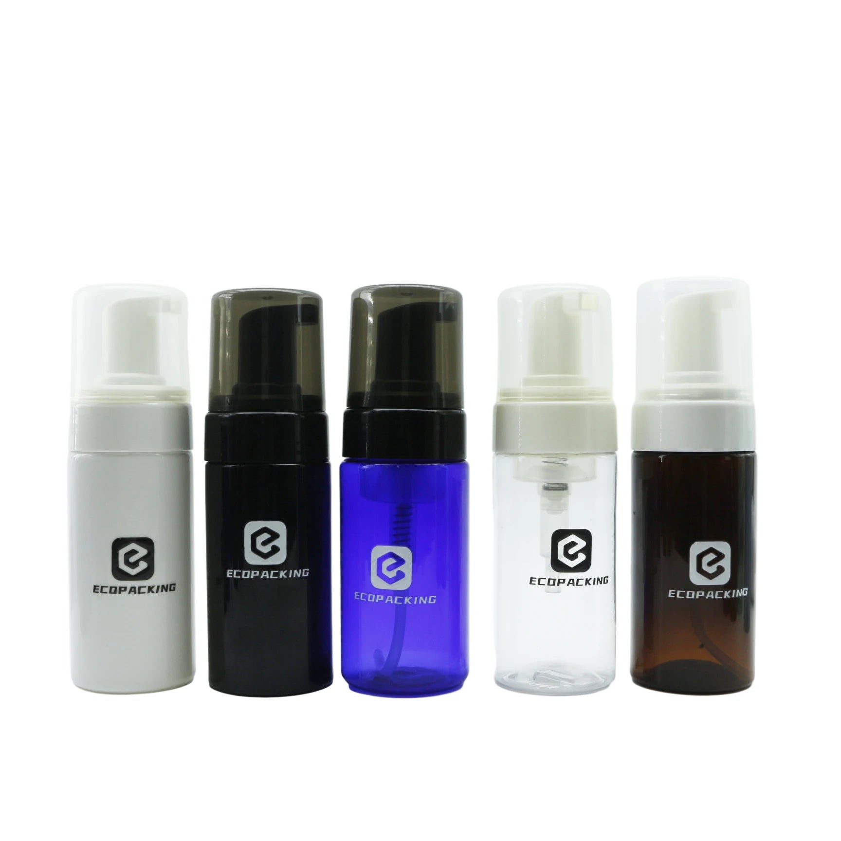 100 ML 120ml 150ml 180ml 200ml 250Ml 3oz 4oz 5oz 6oz 7oz 8oz 10oz Pet Plastic Pump Bottle Pet Foam Bottle Set With Pump Head - 图片 6