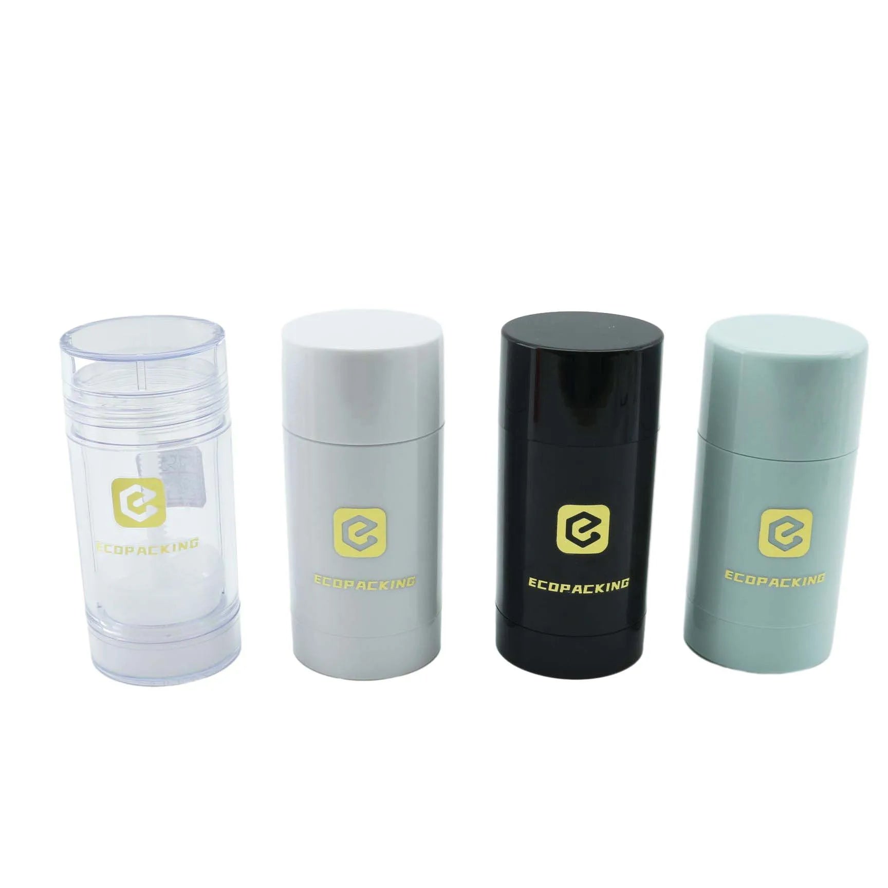 Custom Color 15g 30g 50g 75g Deodorant Stick Container Plastic Roll on Bottle Sunscreen Stick Deodorant Packaging F888 - 图片 3