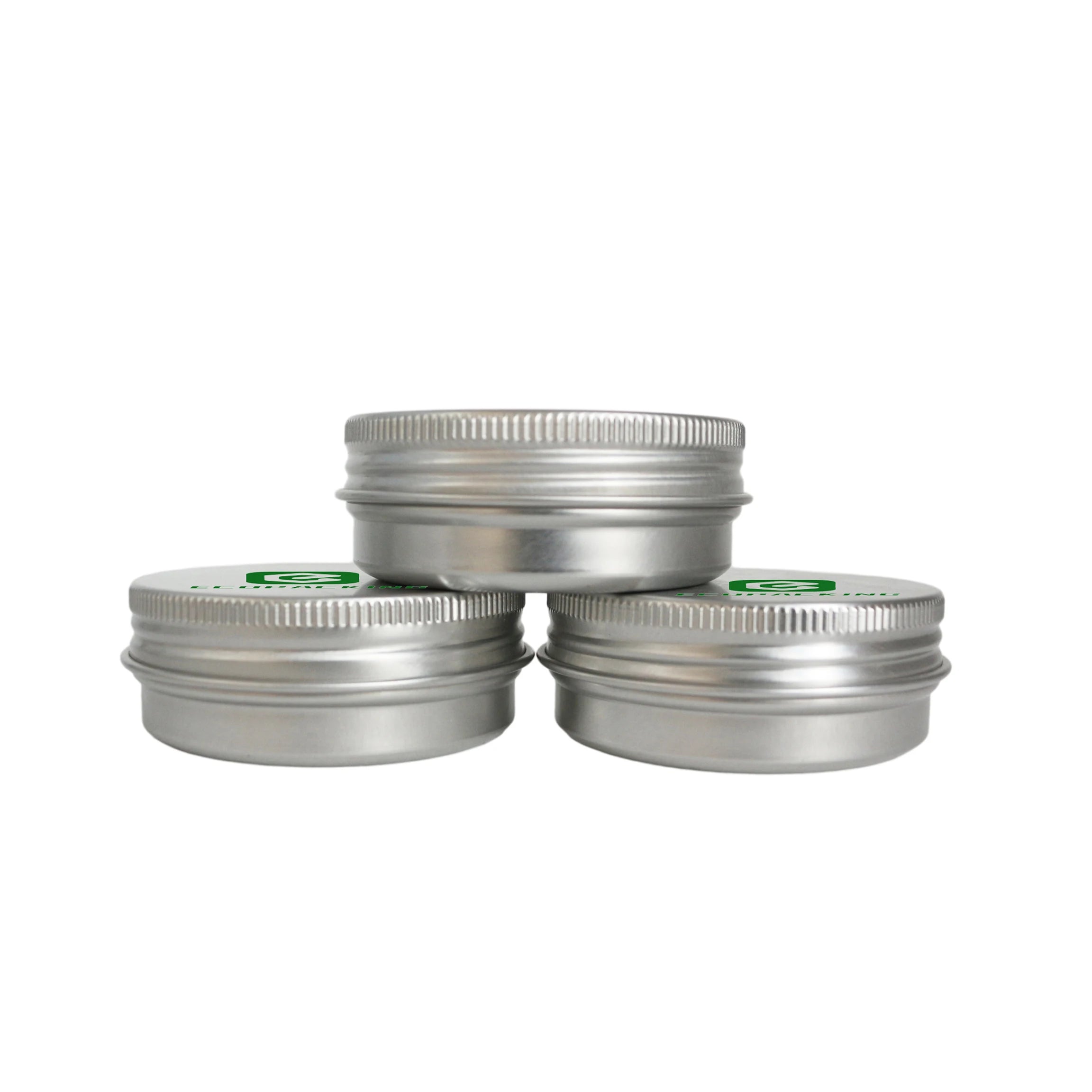 Empty Aluminum Cosmetic Jar Metal Candle Cans Aluminum Tin With Screw Lid - 图片 5