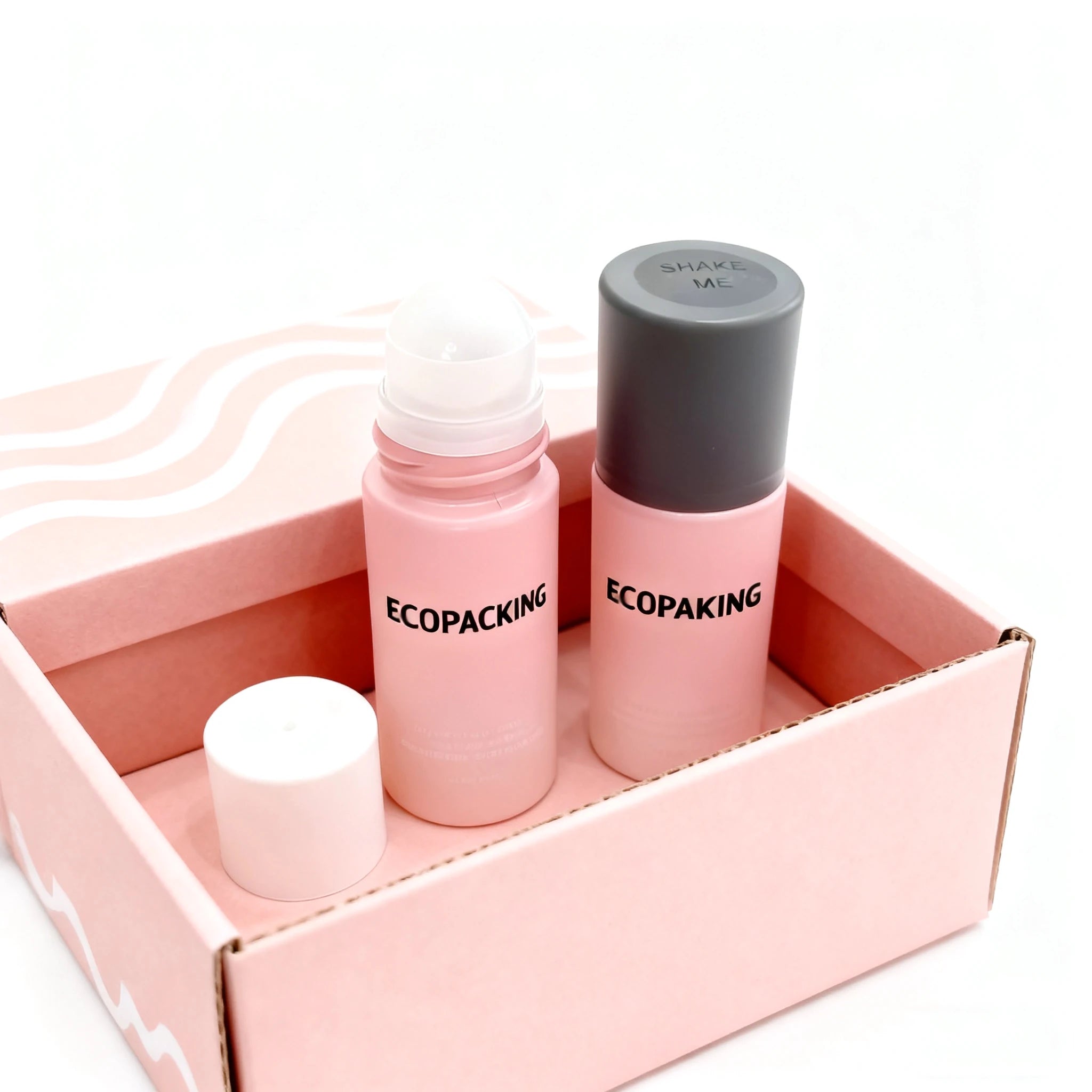 Custom 30ml 50ml Glass Roll on Bottle Refillable Essential Oil Perfume Container with Roller Ball OEM Packaging - 图片 2