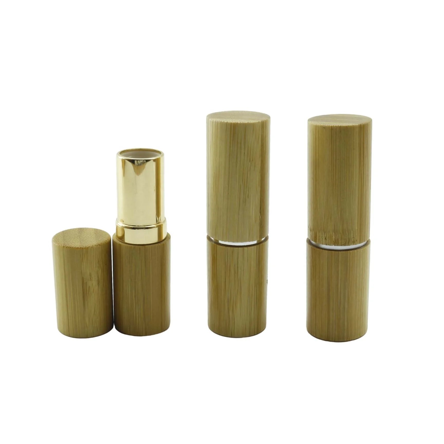 Empty Lipstick Tube Container Luxury Bamboo Slim Lipstick Tube - 图片 5