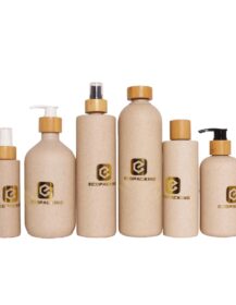 Biodegradable PLA Lotion Shampoo Bottle Eco-Friendly Face Mask Hair Cream Cosmetic 50ml 100ml 30ml 250ml Screen Printed Custom