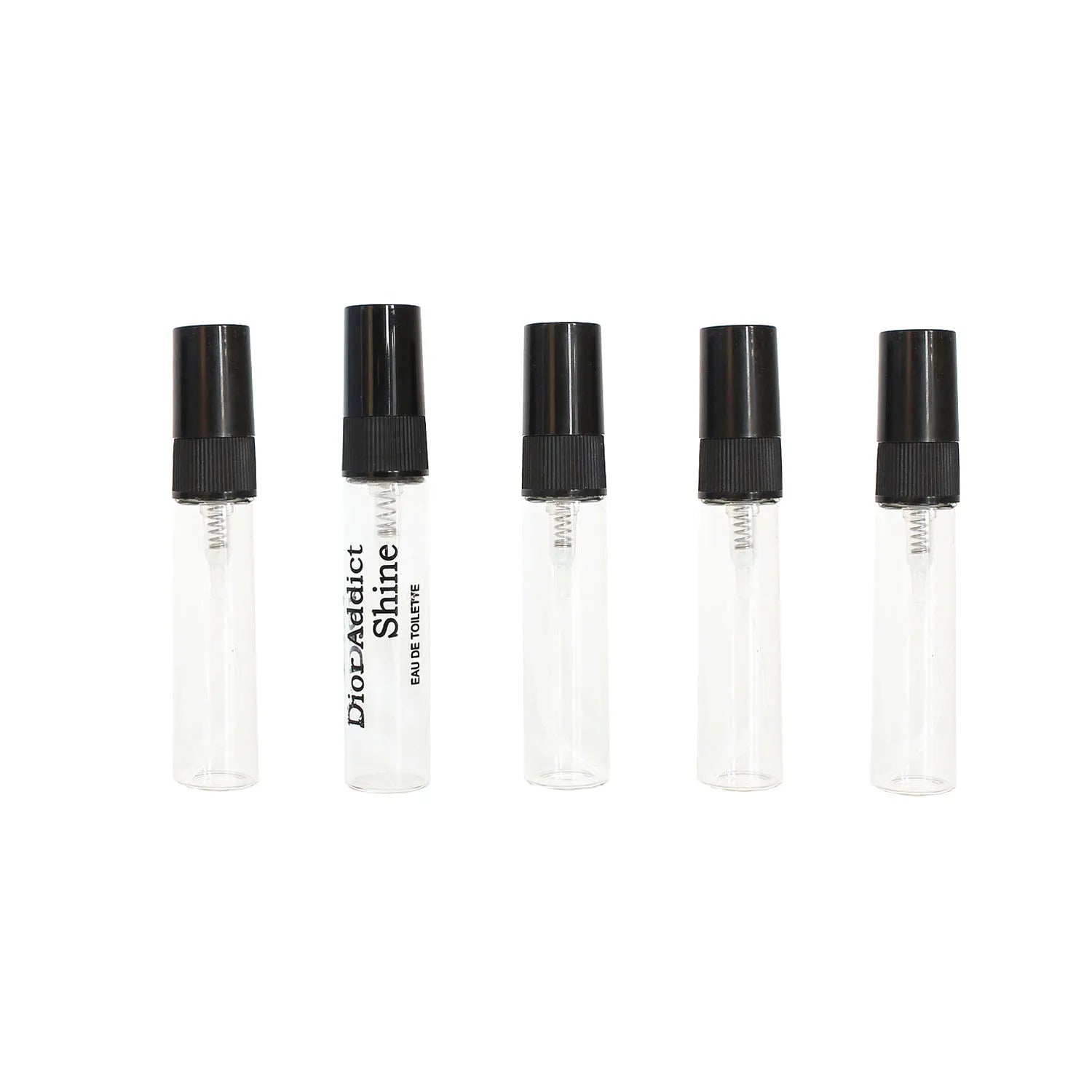 Hot Sale 2ml 3ml 5ml 10ml Mini Empty Spray Refillable Parfum Tester Travel Slim Glass Sample Perfume Bottle - 图片 2