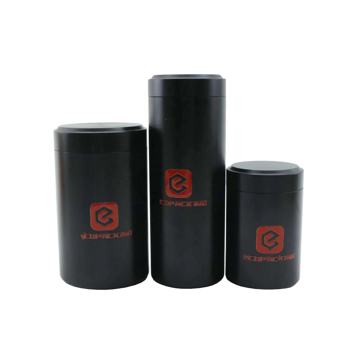 Wholesale Tea Packaging Cylinder Round Food Grade Metal Tin Can Box for Tea Coffee Sugar Canisters C888 - 图片 2