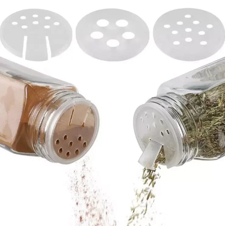 Shaker 120ml Seasoning Jar Glass Kitchen Salt Pepper Containers Seasoning Spice Shaker Bottle - 图片 6