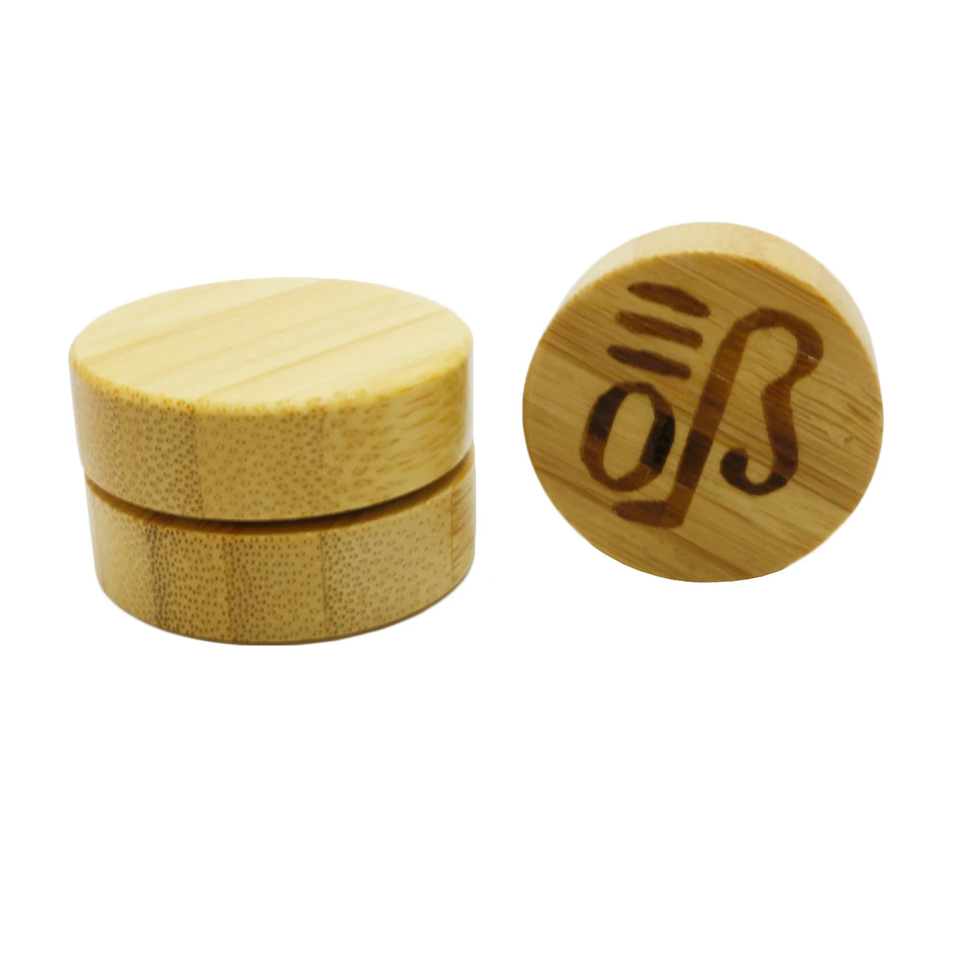 Wholesale 5g 10g 15g 20g 30g 50g 100g 150g 200g Aluminum Bamboo Jar Bamboo Cosmetic Packaging Metal Tin Can C888 - 图片 6