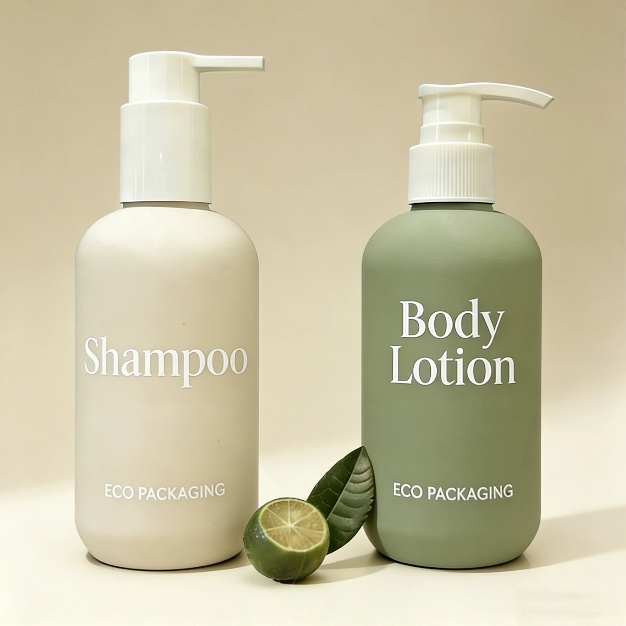 Wholesales Hotel Bathrooms Hair Care Plastic Shampoo Conditioner Bottle with Pump for Body Lotion - 图片 6