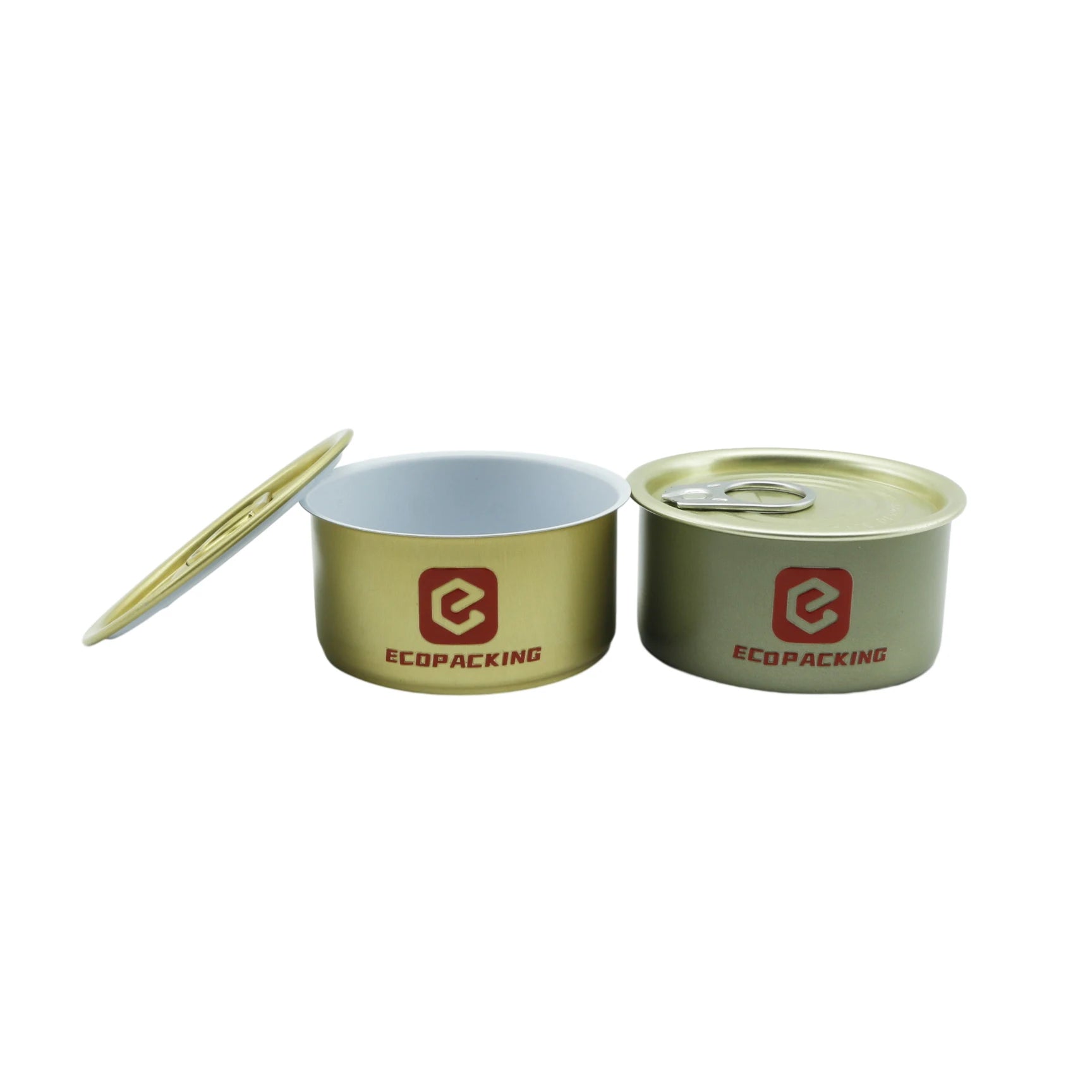 Empty Sardine Can Round Tin Cans for Food Packaging Tinplate Pull Easy Opener for Tuna Fish Packing - 图片 4