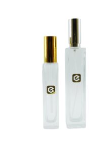 Custom Label Logo Thick Round Clear 30ml Perfume Spray Luxury Empty Glaswoodented Parfum Bottle 50ml 100ml with Box Cosmetic