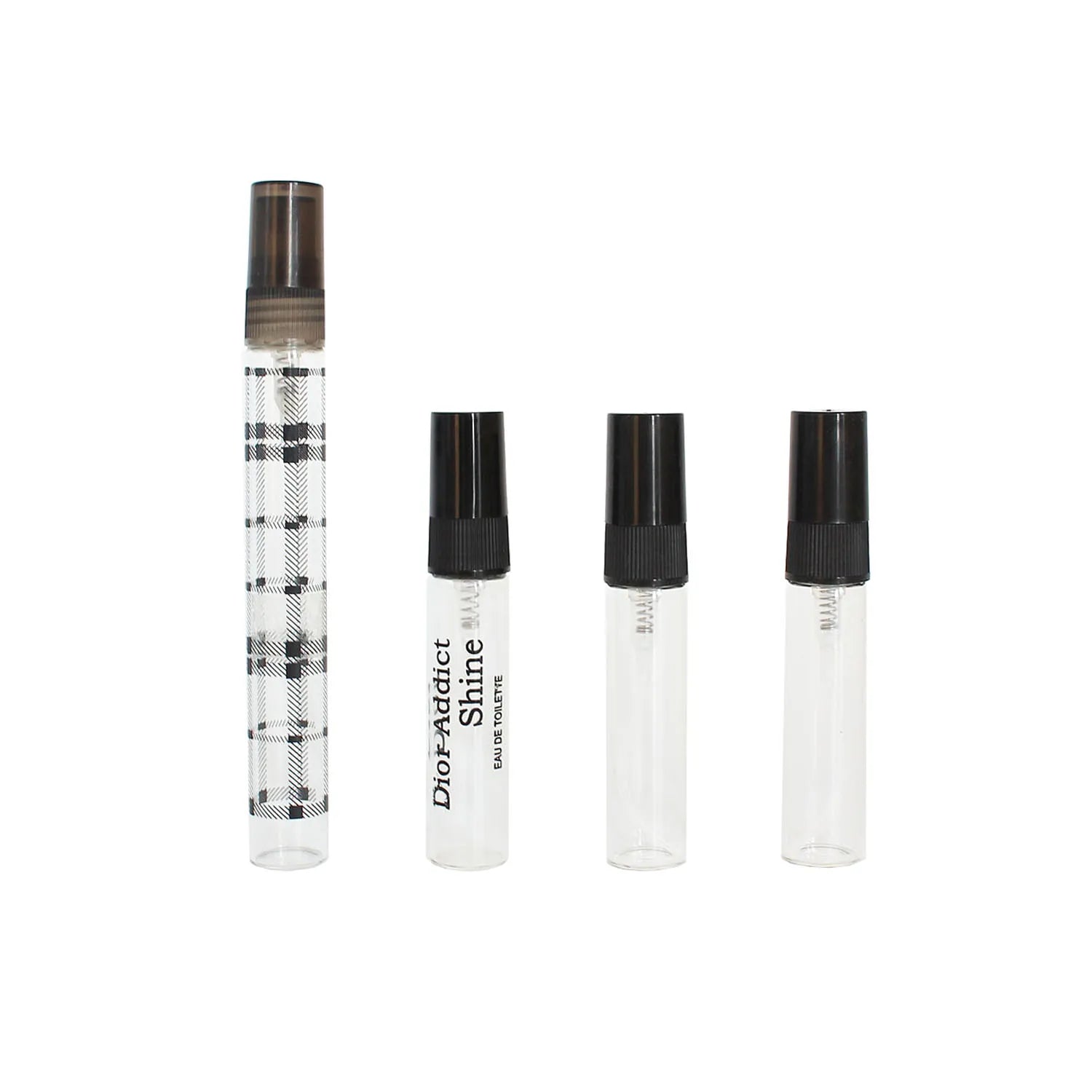 Hot Sale 2ml 3ml 5ml 10ml Mini Empty Spray Refillable Parfum Tester Travel Slim Glass Sample Perfume Bottle