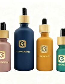 15ml 30ml 50ml Custom Matt Color Glass Essence Dropper Bottles for Mascara essence dropper bottle 8888J