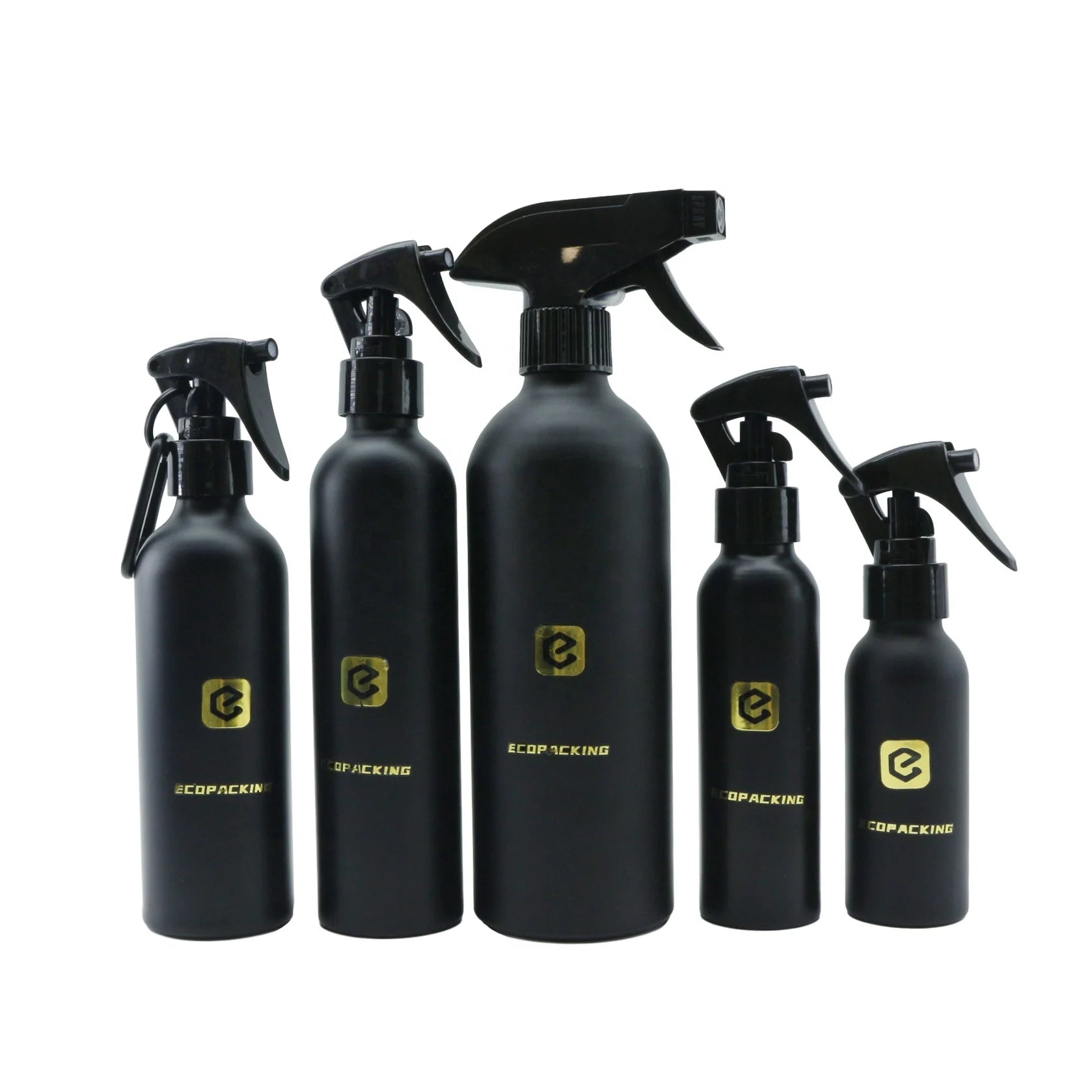 Cosmetic Aluminum Bottle 50ml 100ml 200ml 300ml 500ml Trigger Spray Cleaning Bottle - 图片 4