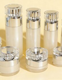OEM Custom Luxury Skin Care Packaging 15ml 30ml 40ml 100ml Acrylic Airless Cosmetic Lotion Cream Pump Bottle for Essential Oil