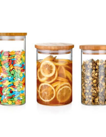 Custom Luxury Big Glass Candle Jars 10oz 12oz 14oz Empty Candle Jars with Lids