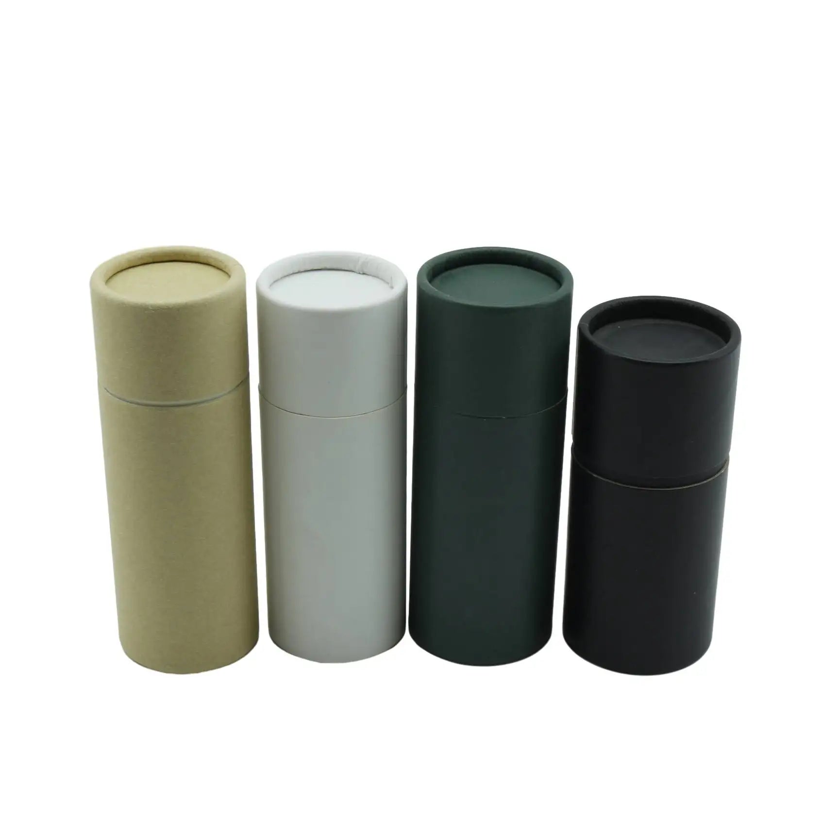 Cardboard Round Paper Tube Packaging Natural Brown Kraft Paper Round Paper Boxes Cylinder Boxes for Honey