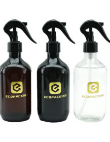 Empty 250ml 8oz Mini Trigger Sprayer Bottle Unique Design Plastic Spray Bottle for Cleaning and Personal Care Packaging