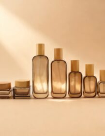 30g 50g Skincare Packaging Glass Face Cream Jar 50ml 100ml 120ml Lotion Pump Serum Body Oil Cosmetic Glass Bottle with Wood Lid