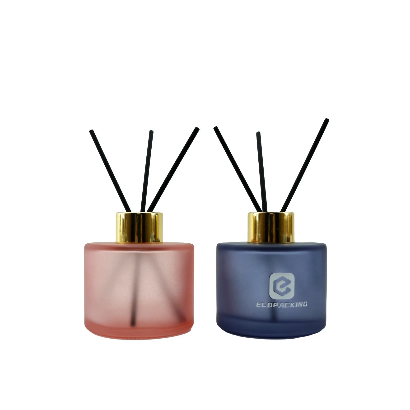 Wholesale High-grade Clear 50ml 100ml 150ml 200ml Reed Diffuser Bottle Frosted Glass Bottle With Screw Lid - 图片 3