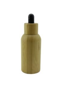 High Quality 5ml 10ml 15ml 20ml 30ml 50ml 100ml Essential Oil Glass Bottle with Dropper for Cosmetic Liquid Oil Bamboo Bottle