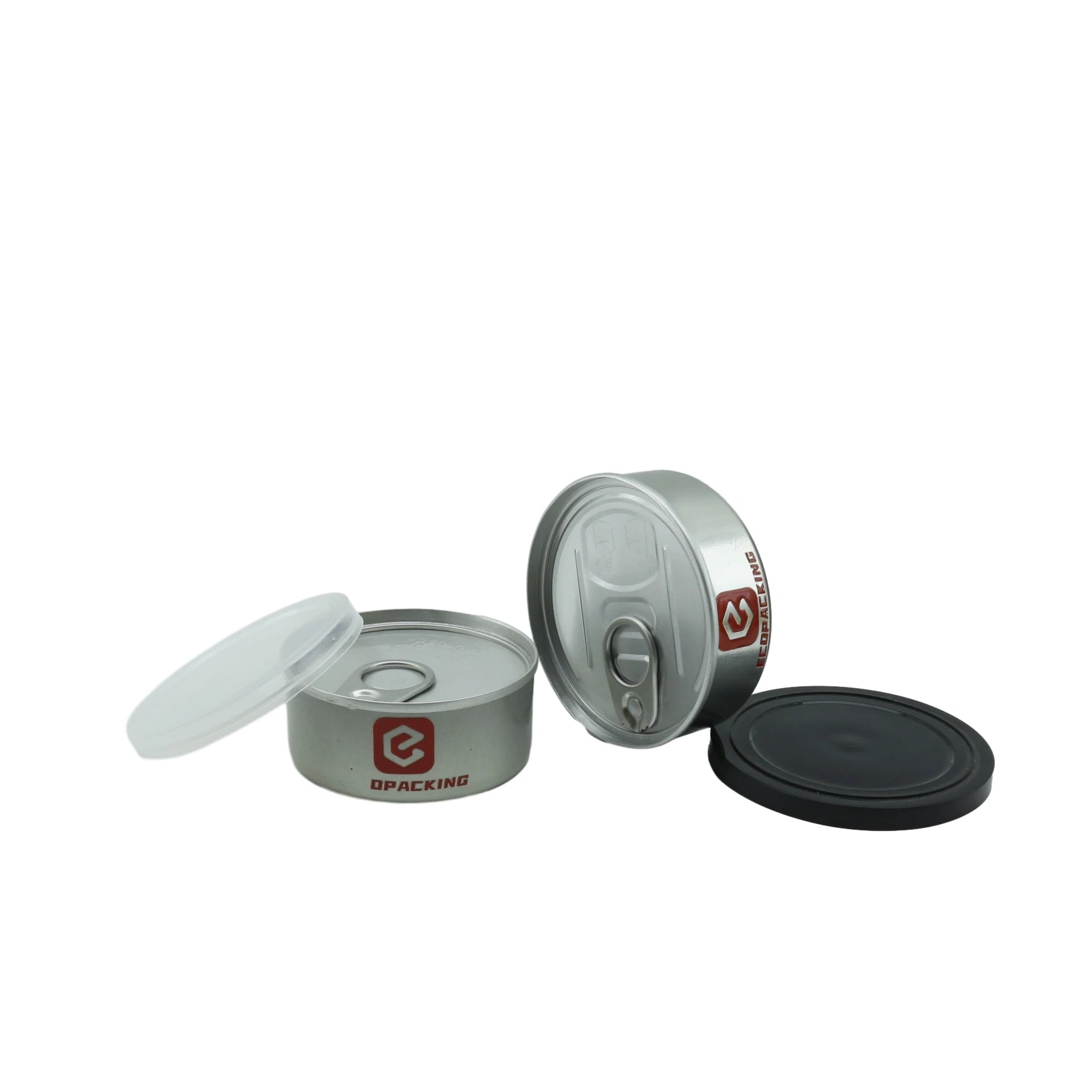 3.5g Pressitin Self Sealing Tuna Tin Cans With Lids 100ml Tin Can Press It in Tin - 图片 2