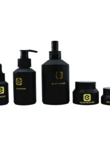 30ml 50ml 100ml Black Slant Cosmetic Packaging Lotion Pump for Body Cream