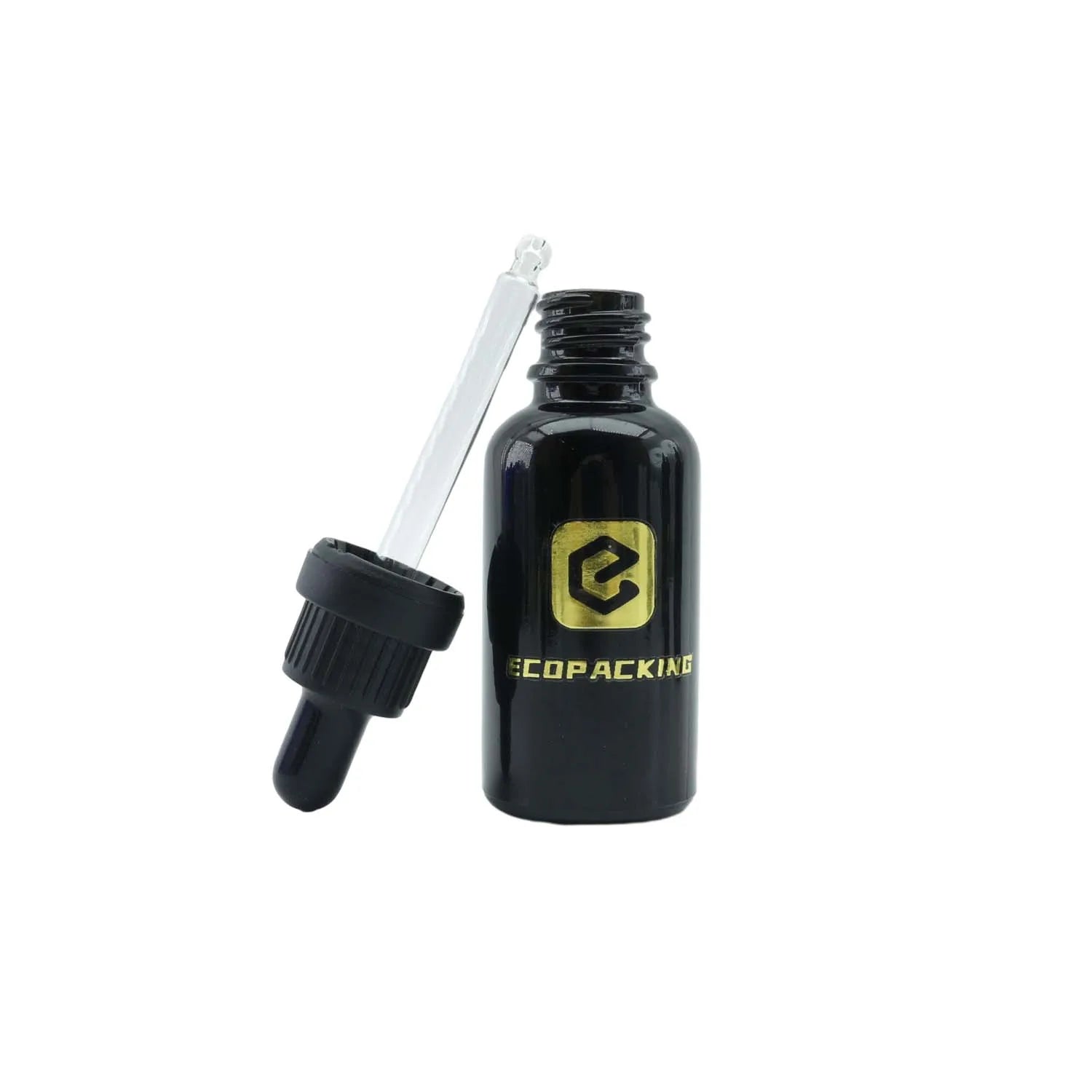 Wholesale Essential Oil Bottle Black Glass Dropper Bottle 5ml 10ml 15ml 20ml 30ml 50ml 100ml - 图片 2