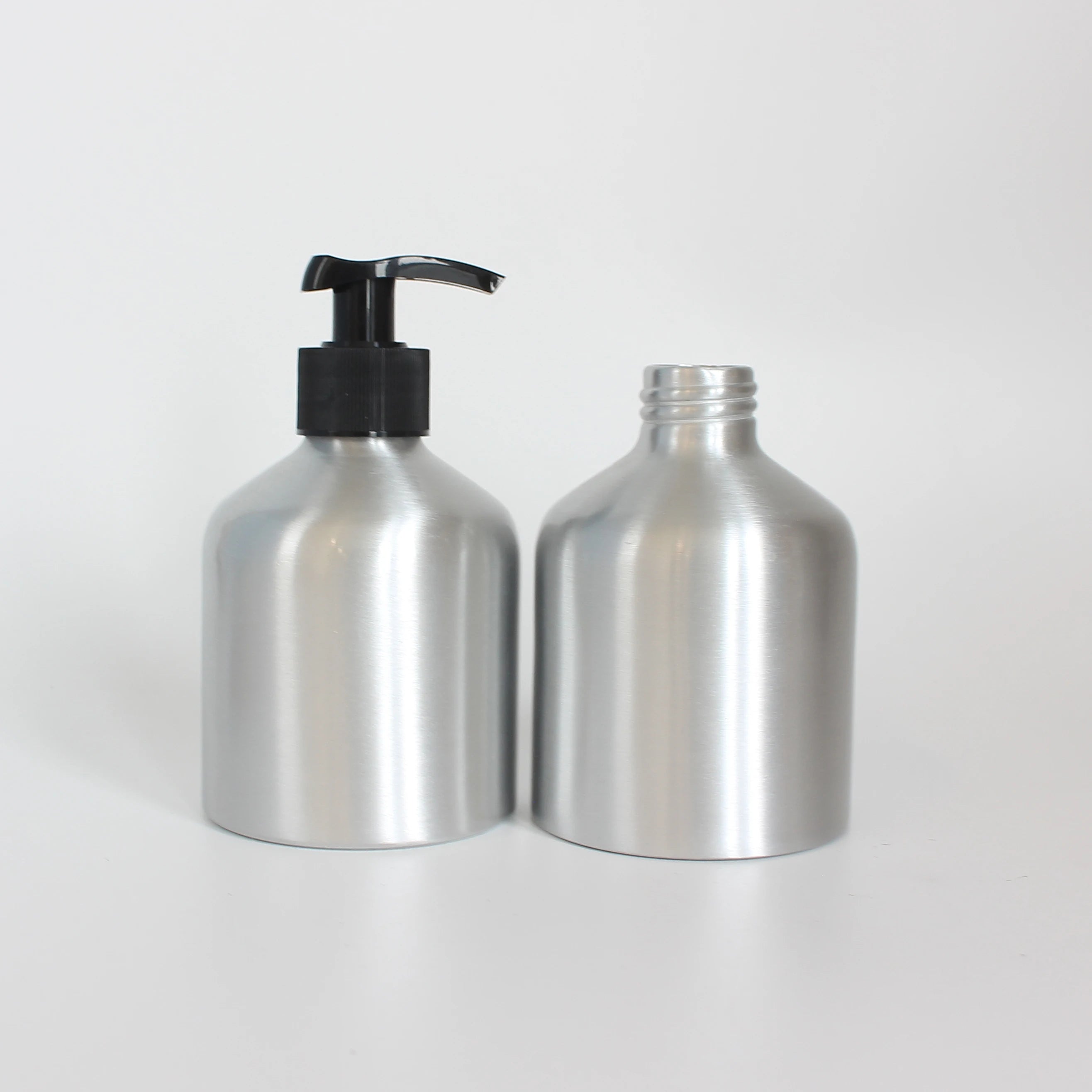 Custom 8oz/250ml Empty Aluminum Pump Spray Bottle for Skin Care Packaging of Shampoo Lotion Essential Oils Lipstick Toothpaste - 图片 6