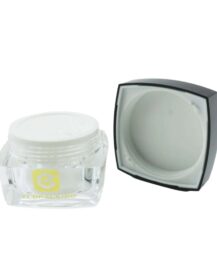 Hot Sale Large Acrylic Jar 100g Double Wall square Plastic Hair Cream Container Jars