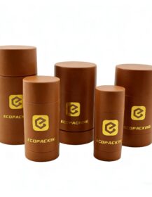 As PP Material Empty Plastic Deodorant Tube 30g 50g 75g Push Shell Packaging Stick for Lotion Blush Bottles