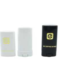 New Design Oval Shape 15ml Plastic Roll on Empty Deodorant Stick Deodorant Bottle Container