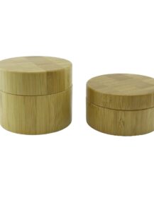 Natural 3g 5g 10g 15g 20g 30g 50g 100g 150g 200g 250g Bamboo Cosmetic Cream Plastic Jar