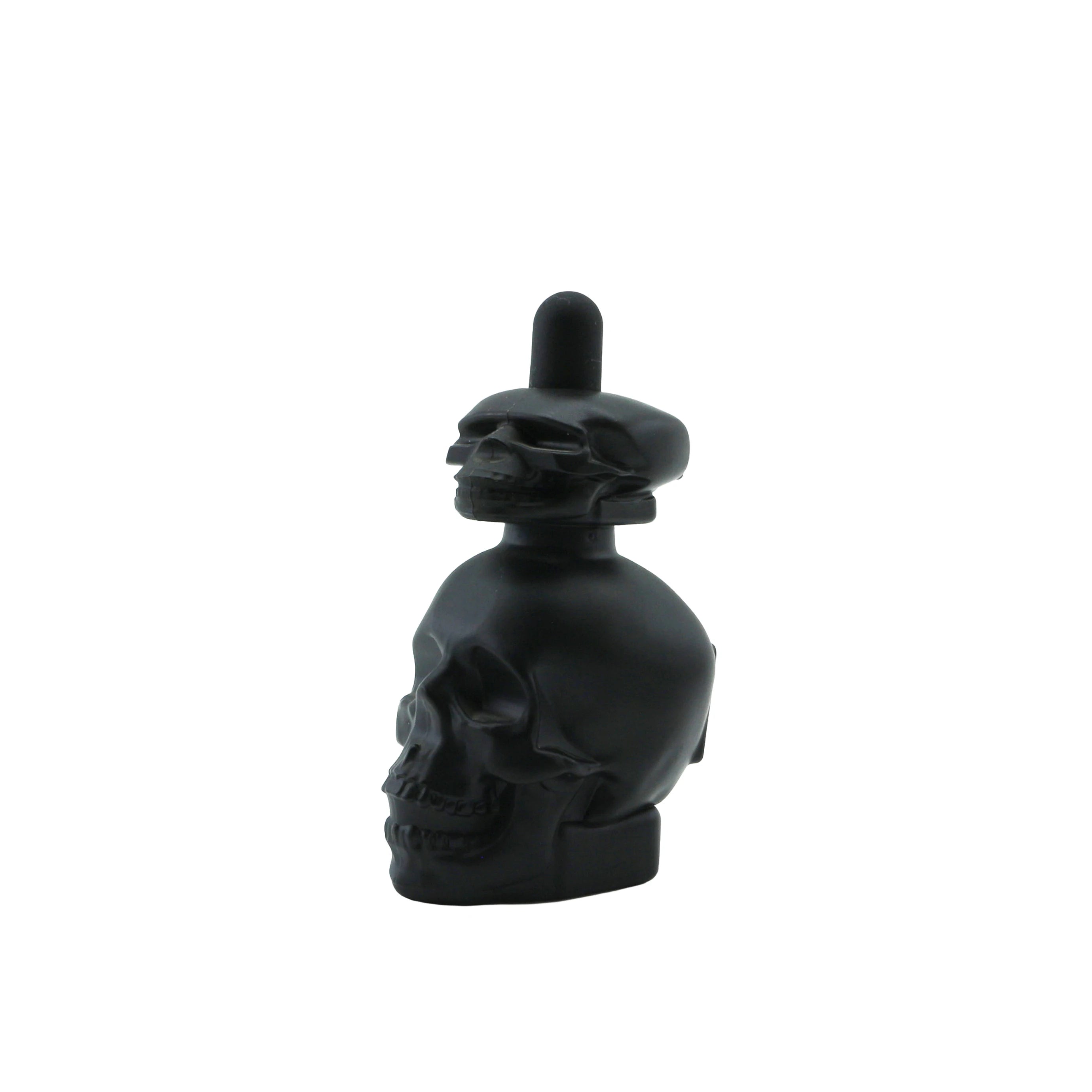 Gold Sliver Green Rose Gold Perfume 15ml 30ml 60ml Skull Head Glass Skull 1oz Glass Beard Oil Dropper Bottle D888 - 图片 4