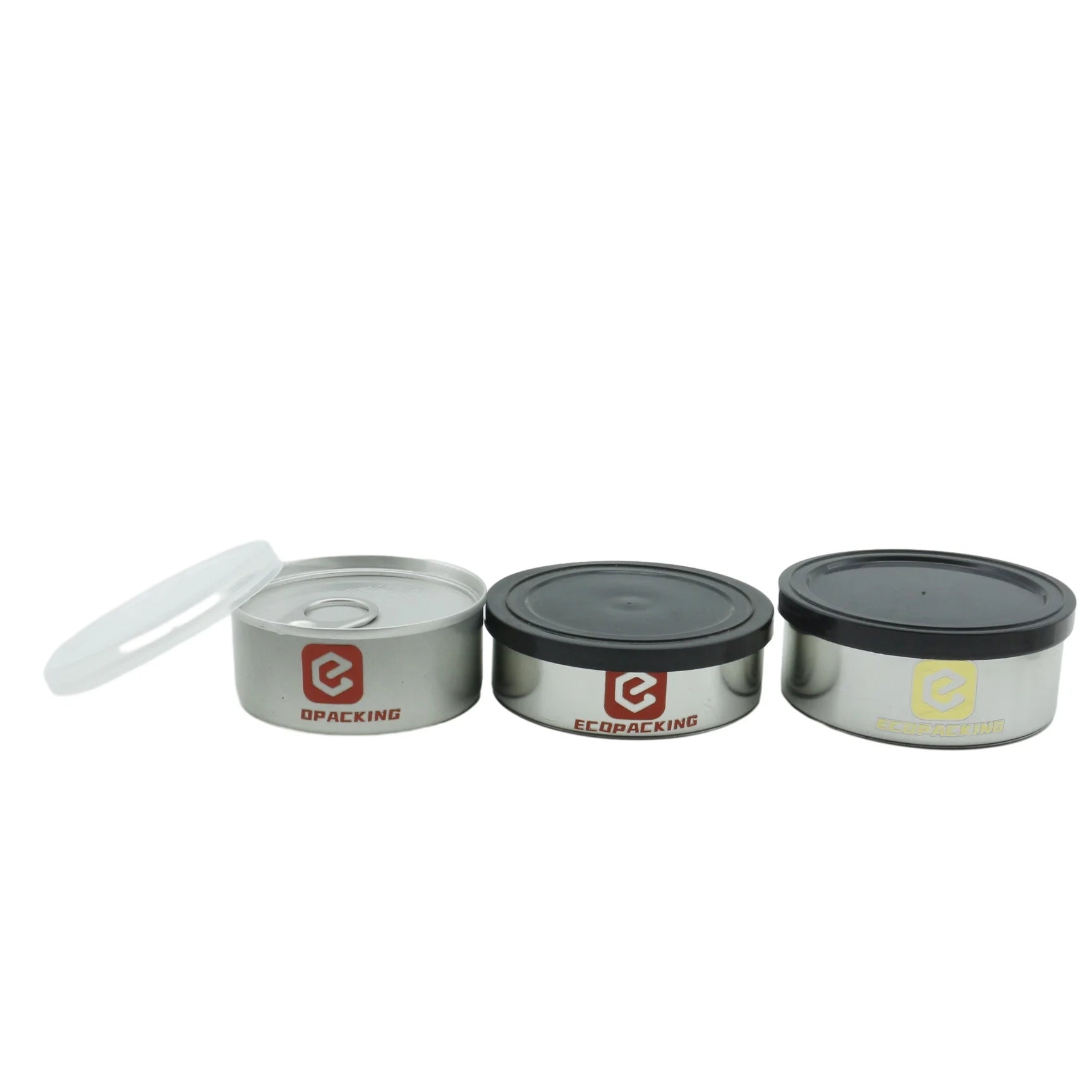 3.5g Pressitin Self Sealing Tuna Tin Cans With Lids 100ml Tin Can Press It in Tin - 图片 6