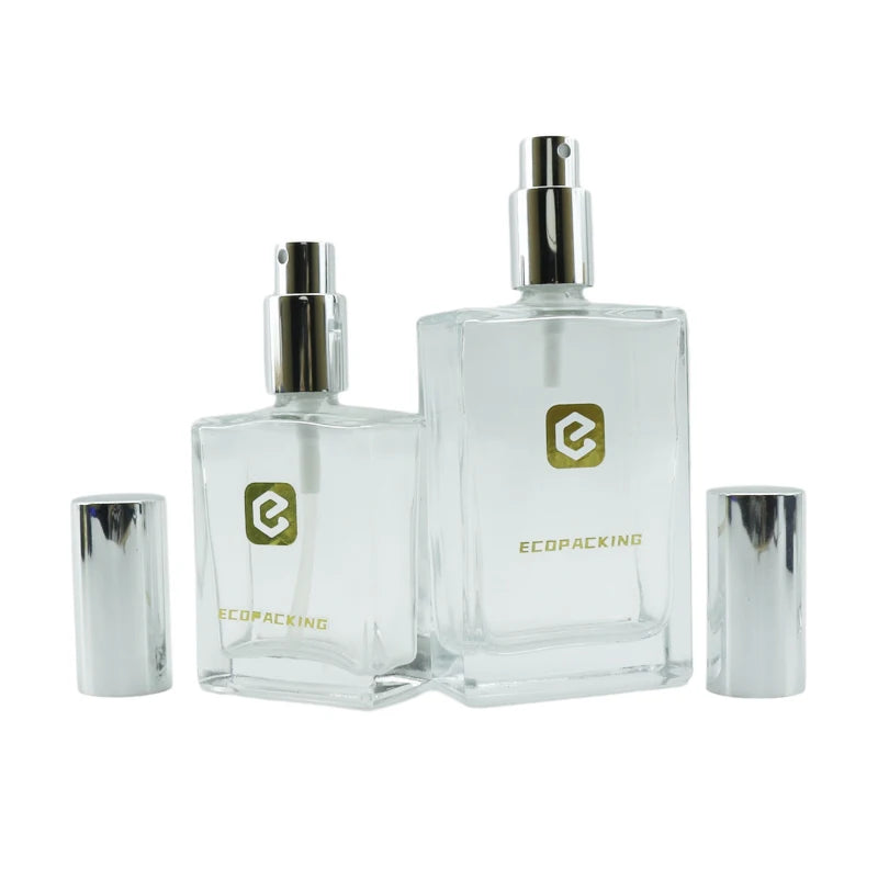 30ml Square Amber Glass Essential Oil Rectangle Glass Bottle Cosmetic Packaging Glass Bottle with Dropper for Cosmetic - 图片 6