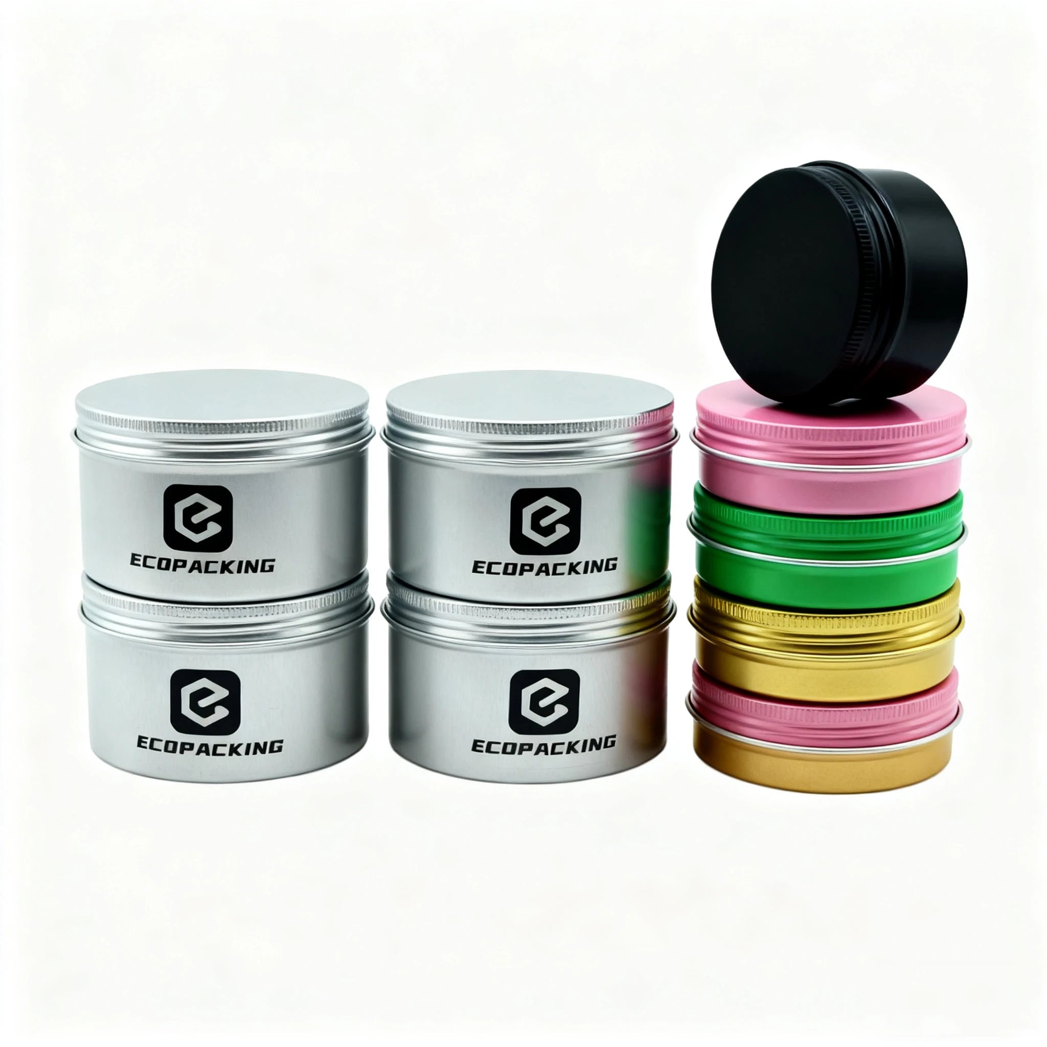 15/20/30/50/60/80/100g Eco-friendly Ointment Container Packaging Lipstick Cosmetic Lip Balm Container Tin Cans With Lids - 图片 4