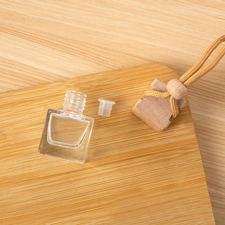8ml square Hanging Car air Freshener Bottle - 图片 3