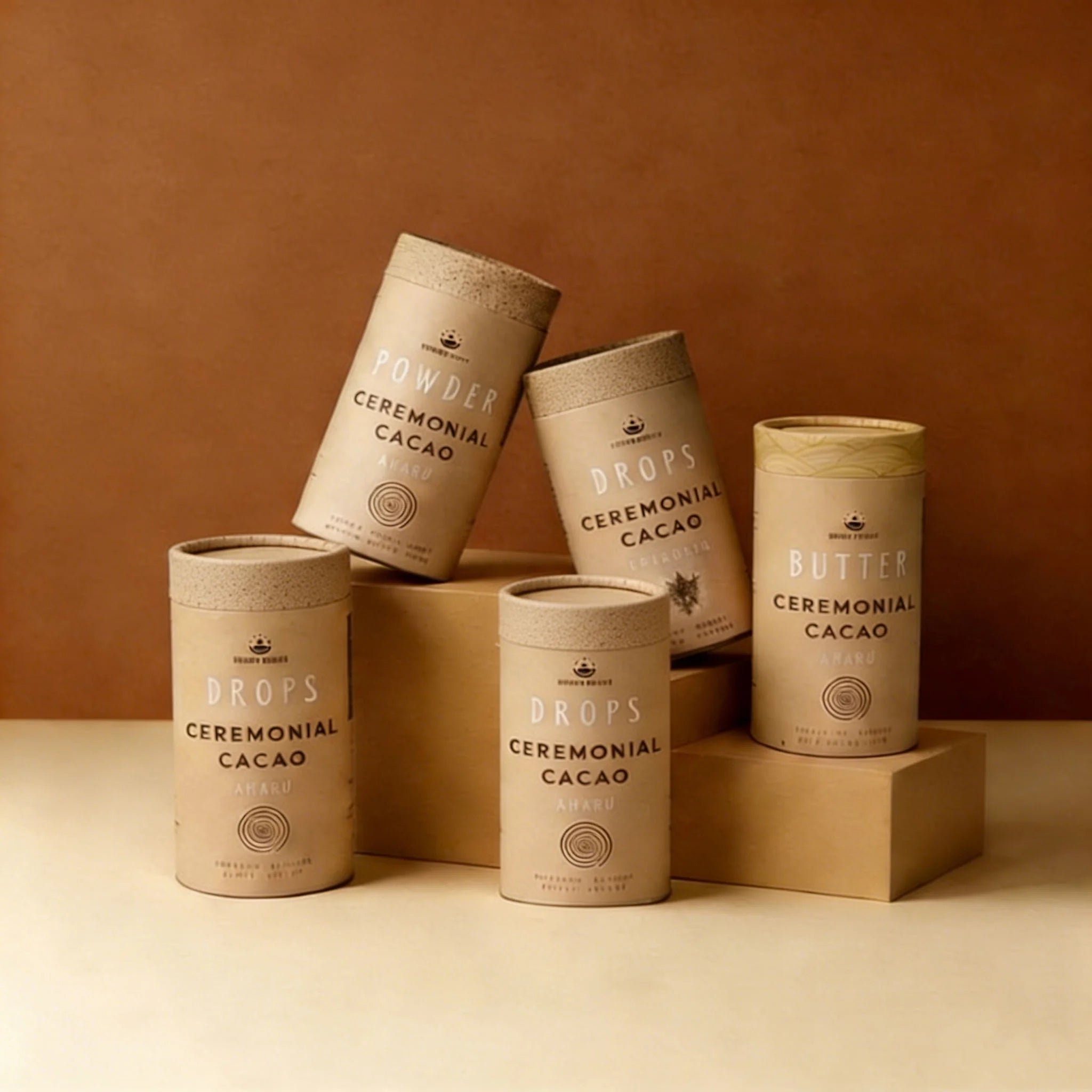 Food Grade Cylinder Kraft Paper Tube Packaging for Nuts Tea and Eco-Friendly Dried Food Snack Paper Composite Can Packaging C888 - 图片 4