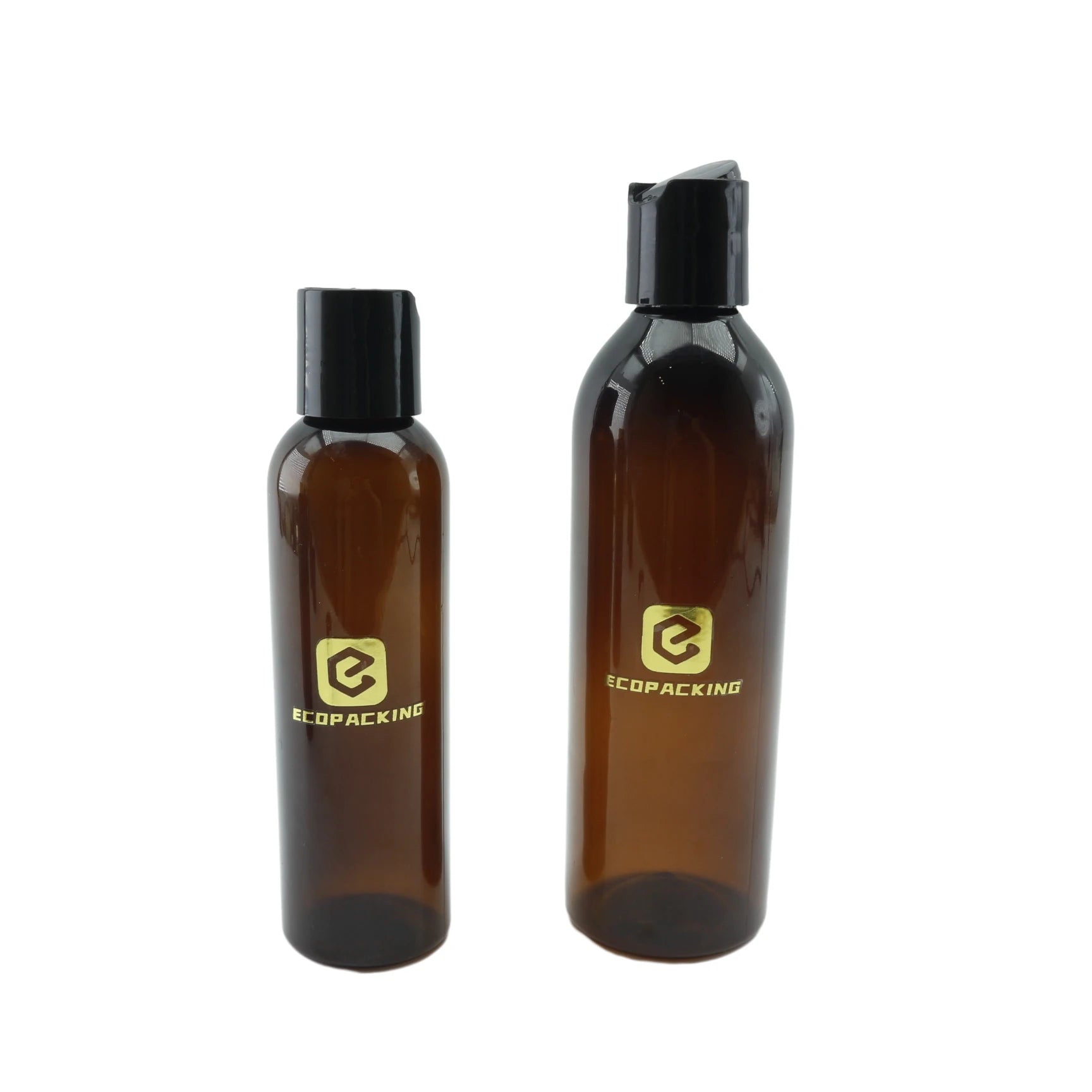 30ml 50ml 100ml 120ml 200ml 250 ml 300ml 500ml 8oz Empty Amber Black Pet Plastic Bottle Cosmetic Shampoo Lotion Bottle with Pump - 图片 3