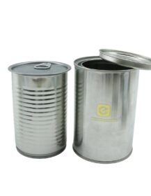 Wholesale Round 3-pieces Food Grade Empty Tin Tuna Fish Beef Sardines Meat Tin Can Canned Cat Food Container