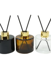 Empty Luxury Amber Frosted 4 Oz 50 Ml 100 Ml 200 Ml 250ml Reed Diffuser Glass Bottle for Aroma Diffuser