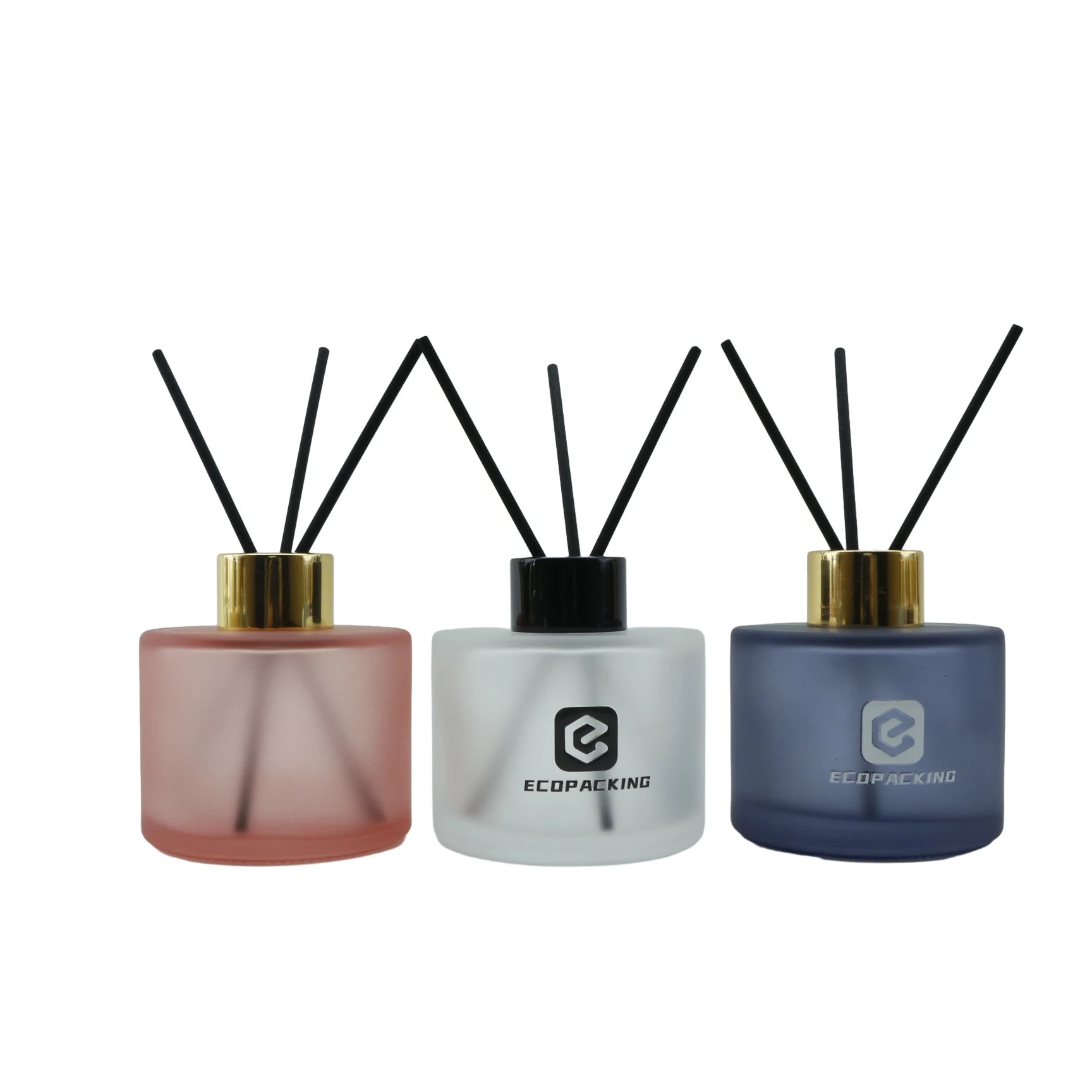 Good Quality 100ml Glass Reed Diffuser Bottle with Cork Sealing Screen Printed Flat Design for Perfume XXX8888 - 图片 6