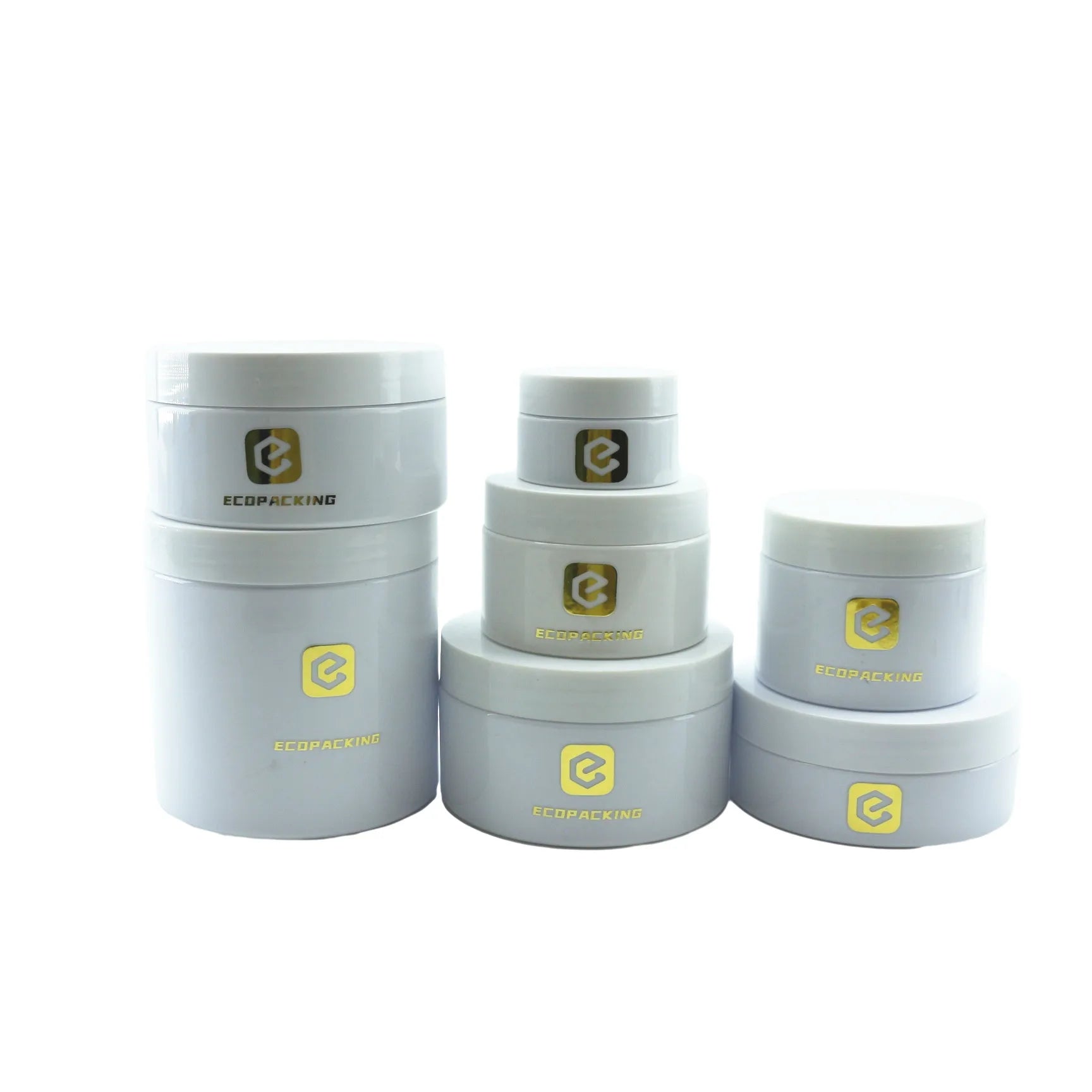 PET 30g 50g 100g 150g 200g 250g 500g Wide Mouth Eye Face Body Cream Cosmetic Container Plastic Jar Packaging - 图片 6
