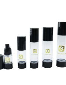Custom Empty 30ml 50ml 60ml 2oz 100ml Eco Friendly PCR PET Hair Body Face Cosmetic Plastic Airless Fine Mist Pump Spray Bottle