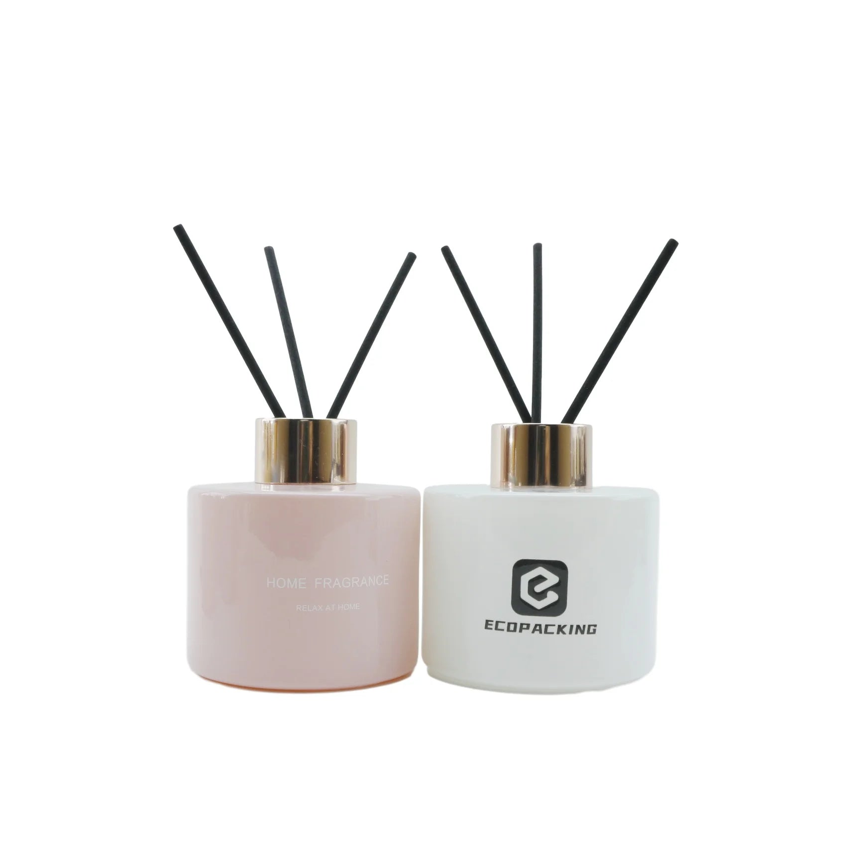Factory Custom Essential Oil Perfume Aromatherapy Glass Bottle 100ml Round Amber Reed Diffuser Bottle Aroma - 图片 5